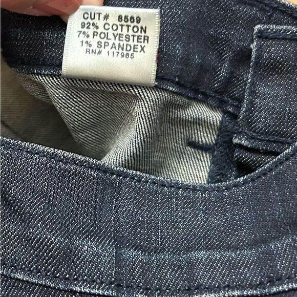 J Brand Luna Flare Wide Leg Dark Wash Jeans Style 1277C032 Size 25 - Picture 9 of 13